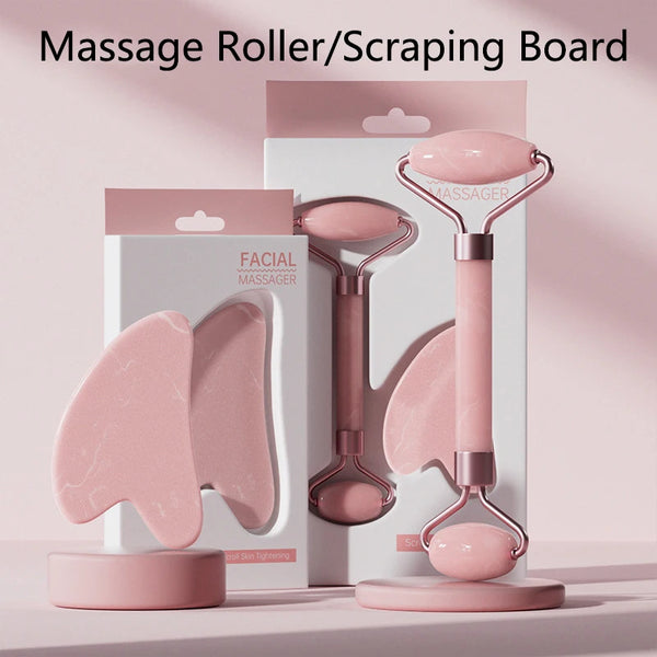 Face And Neck Massager Roller and Guasha