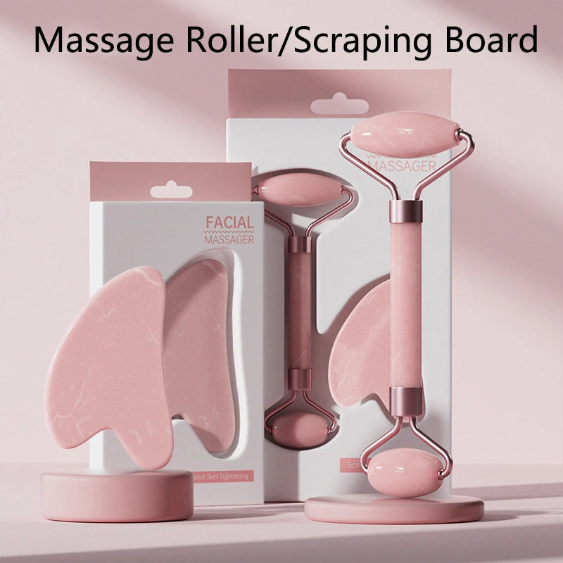 Face And Neck Massager Roller and Guasha